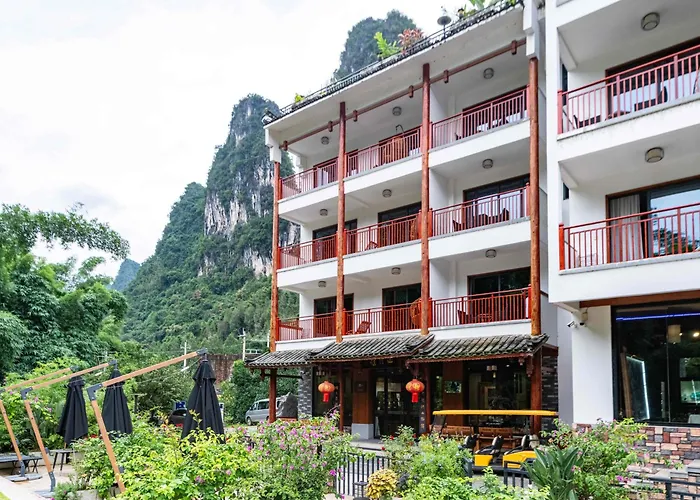 Yangshuo Mountain River Ballad Hotel - Free Yangshuo Train Station Pick Up And Drop Off