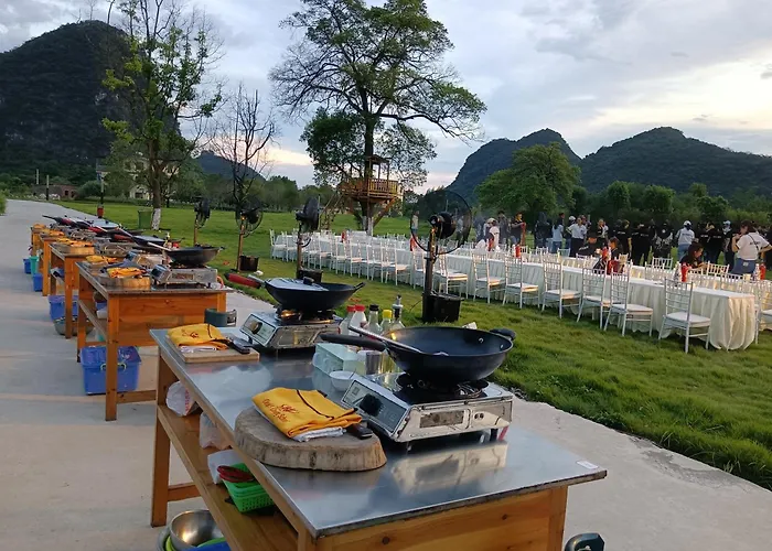 Snow Lion Riverside Resort-Chinese Cooking Class-English Speaking Team-Free Activities Tips